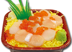 大漁丼家 31.帆立いくら