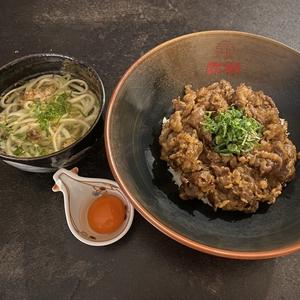 肉1.5倍 和牛丼+和牛麺+生たまご
