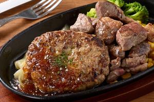 【コンビ】ステーキ＆ハンバーグBOX Steak ＆ Hamburg
