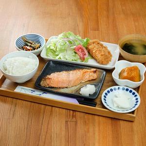 焼き魚定食 銀しゃけ西京味噌漬け