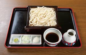 せいろうどん Udon (Served on Wicker Tray)