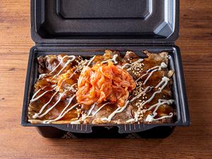 キムマヨ牛カルビ弁当(肉並盛)