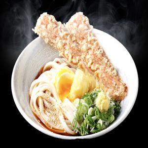 (温)Wちく玉うどん