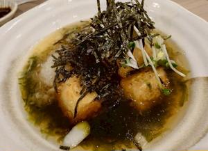 青海苔揚げ出し豆腐