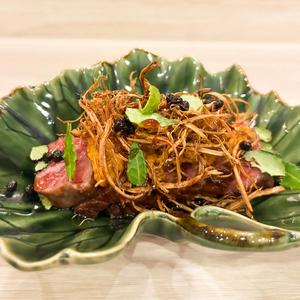 国産黒毛和牛のうにくステーキ