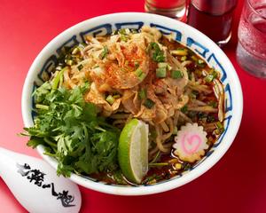 七転八起らーめん パクチーライム入り