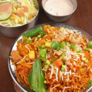 野菜ビリヤニ(Vegetable Biryani)