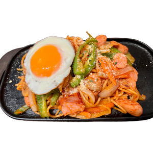 昔ながらのナポリタンスパゲッティ