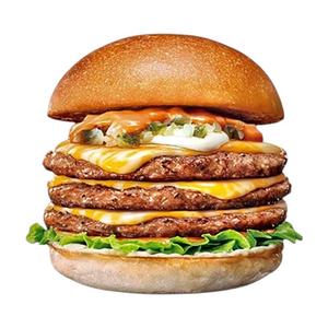 【単品】トリプル絶品チーズバーガー Triple ZEPPIN(Supreme) Cheeseburger
