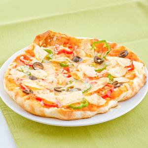 ナンピザ naan pizza