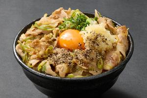 【インスパイア系】ニンニクたっぷりスタミナ丼 Garlic Stamina Bowl