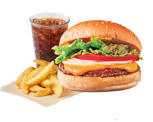 [セット]チーズバーガー