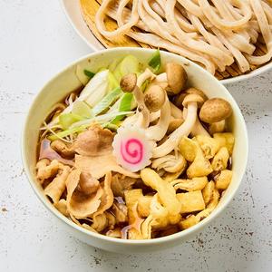 きのこ肉汁うどん