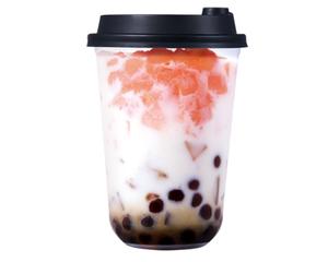 ファーストキッチン 贅沢ピーチラテタピオカ