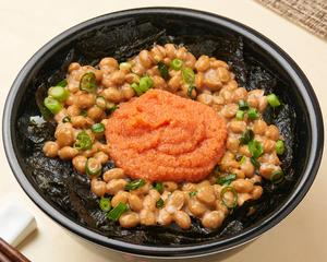 納豆明太海苔丼(4)