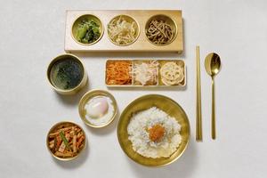 彩りナムルのヘルシービビンバ定食