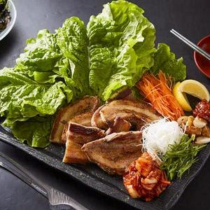 サムギョプサルセット(2人前) Samgyeopsal Set (Serves 2)