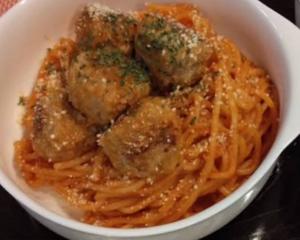 ミートボールパスタ