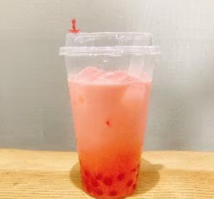 【タピオカ】イチゴミルク