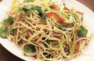 拌干豆腐(千切り干し豆腐の和え物)