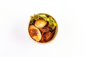 イタリアンソーセージと旬の野菜料理 4本