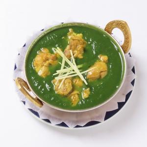 ほうれん草チキンカレー Saag Chicken Curry