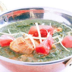ほうれん草チキンカレー/Sag Chicken Curry