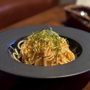 明太パスタ