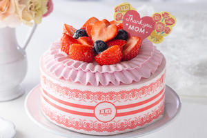 フロプレステージュ 母の日 フラワーショートケーキ(ホール15cm)