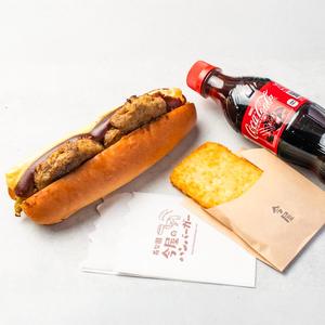 チーズバーガー セット