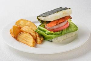 てりやきサーモンバーガー