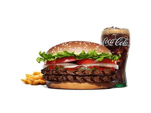 バーガーキング ダブルワッパーセット