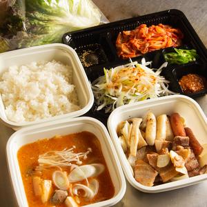 サムギョプサル 味噌チゲセット