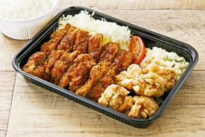 チキン・チキン弁当(チキンカツ・鶏もも唐揚)