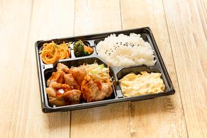鶏から甘酢タルタル弁当