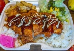 ジャンボチキンカツプレート
