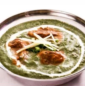 ほうれん草マトンカレー Spinach Mutton Curry