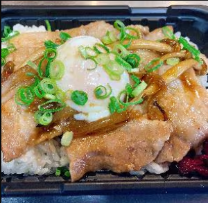 温玉豚バラすき焼き味丼