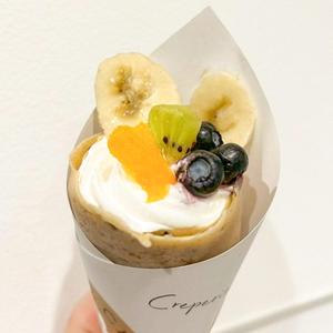 季節のフルーツクレープ