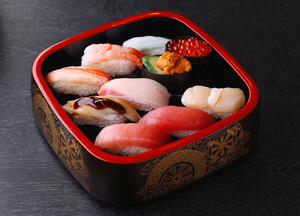 柿家すし 柿家すしはなやか盛り込み（1人前/10貫～）
