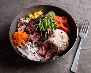No.11 R+ハラミ+トマトマリネ No.11 R + Skirt Steak + Marinated Tomatoes