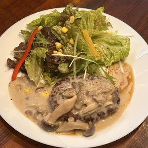 ポルチーニハンバーグ