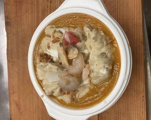プラウンチーズカレーprawn cheese curry
