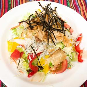 しらすのさっぱりサラダ(Sirasu salad)