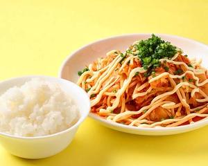 マヨネーズ豚キムチご飯付き 大盛 mayoporkKimchi ＆rice Large
