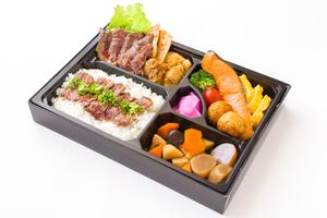 スペシャル！国産牛ステーキはなまる弁当(ステーキのせ)