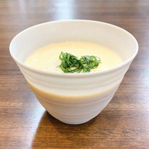 豆乳茶碗蒸し