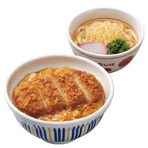 なか卯 カツ丼 はいからうどんセット