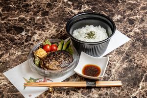 A5ランク国産黒毛和牛 ハンバーグ弁当