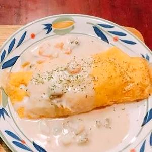 シーフードオムライス Seafood Omurice